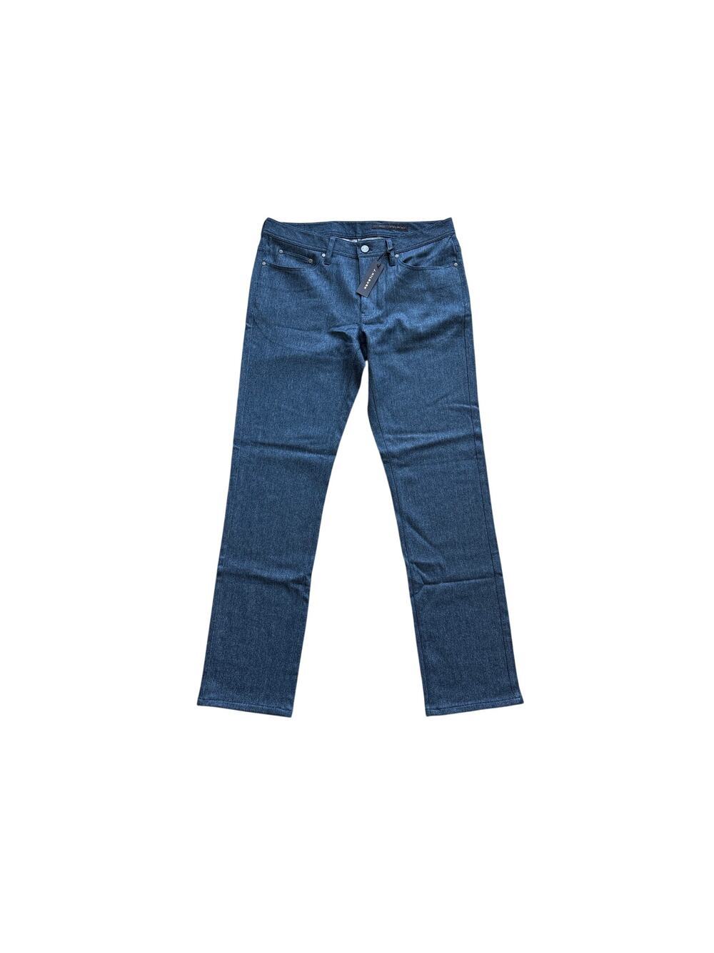 NWT J.Hilburn SDeville Men's Dark Indigo Straight Leg Jeans W34 33L $750